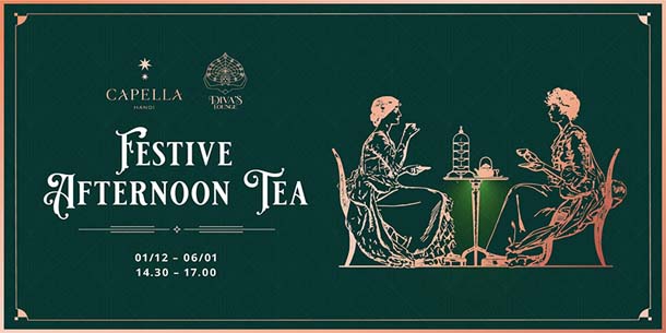 Festive Afternoon Tea - Tiệc trà chiều mùa lễ hội