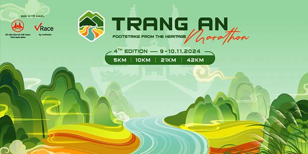 Giải chạy bộ Trang An Marathon 2024 tại Cố đô Hoa Lư - Ninh Bình