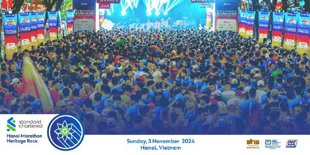 Giải chạy bộ Standard Chartered Hanoi Marathon - Heritage Race 2024