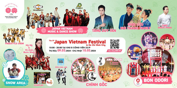 Lễ hội Nhật Việt lần thứ 9: Japan Festival in Vietnam