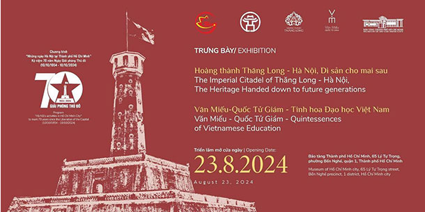 Triển lãm “Văn Miếu – Quốc Tử Giám, Tinh hoa đạo học Việt Nam” tại thành phố Hồ Chí Minh