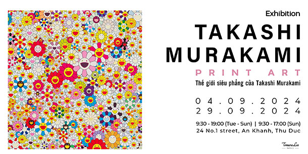 Triển lãm Takashi Murakami Print Art - Thế giới siêu phẳng của Murakami