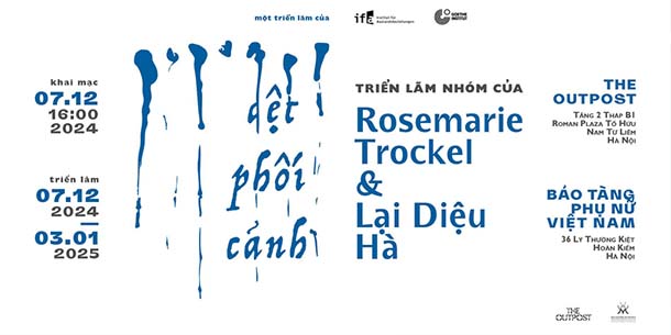 Triển lãm nhóm của Rosemarie Trockel và Lại Diệu Hà