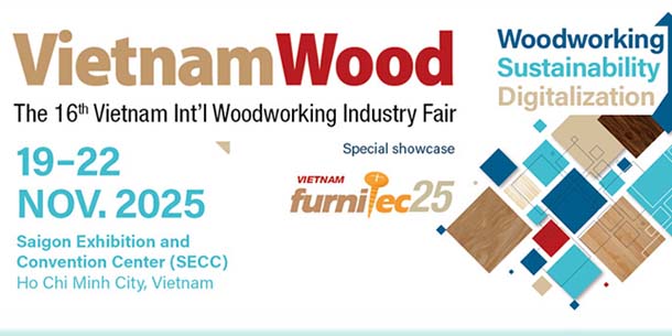 Triển lãm quốc tế ngành công nghiệp chế biến gỗ - VietnamWood 2025