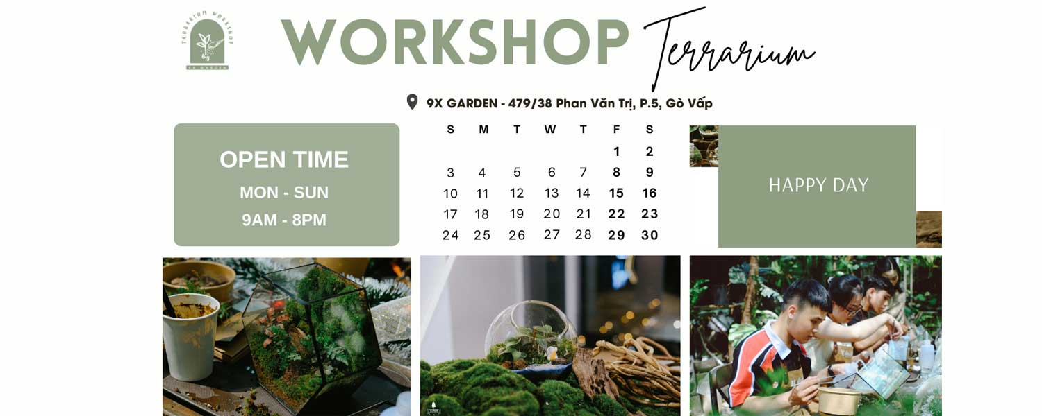 Terrarium Workshop - Gieo Xuân