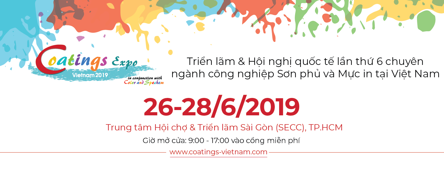 Triển lãm Coatings Vietnam 2019