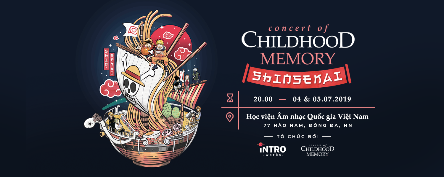 Concert of Childhood Memory Hanoi 2019: SHINSEKAI