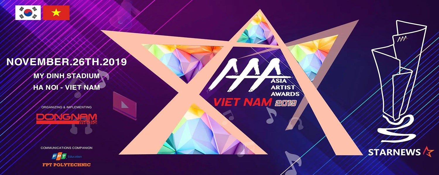 Asia Artist Awards - AAA VIETNAM 2019 
