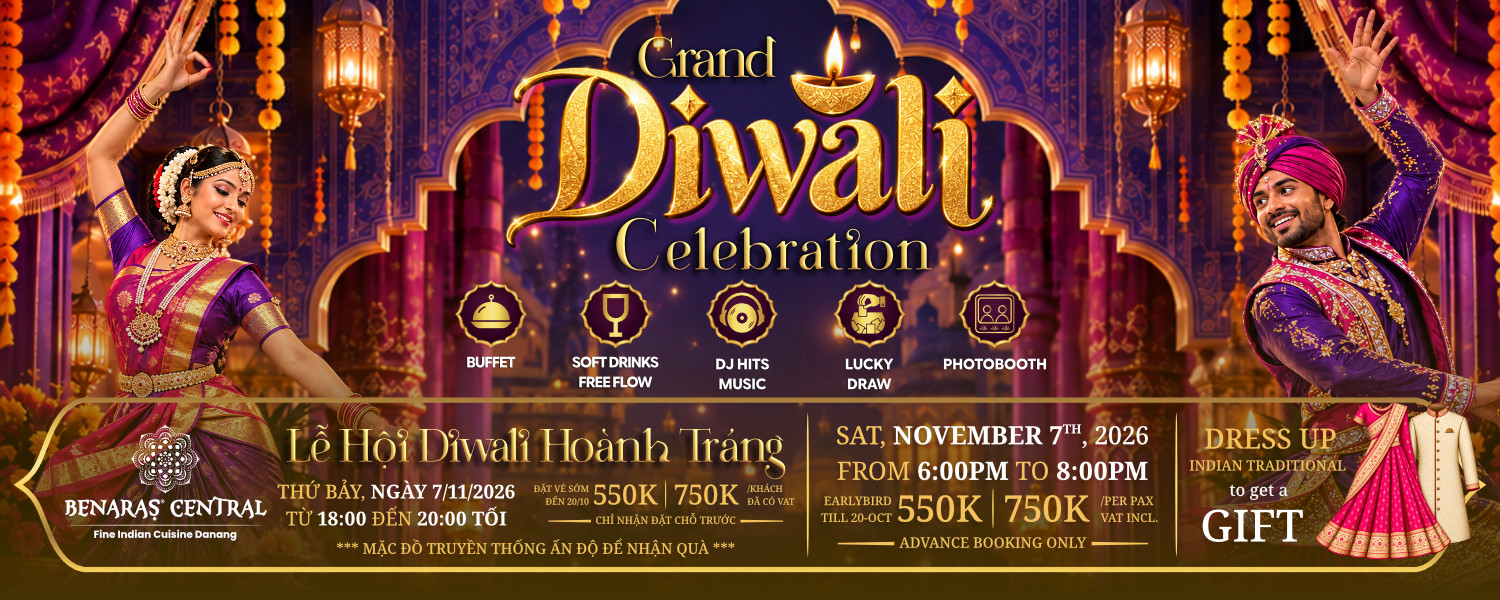 Lễ hội Ánh sáng Diwali 2026 tại Đà Nẵng - India's Festival of Lights in Da Nang