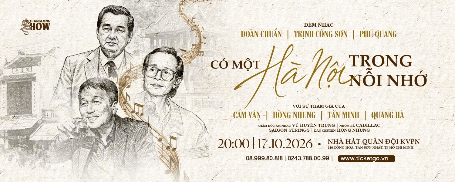 Đêm Nhạc Đoàn Chuẩn -  Trịnh Công Sơn - Phú Quang: Có Một Hà Nội Trong Nỗi Nhớ | TP.HỒ CHÍ MINH