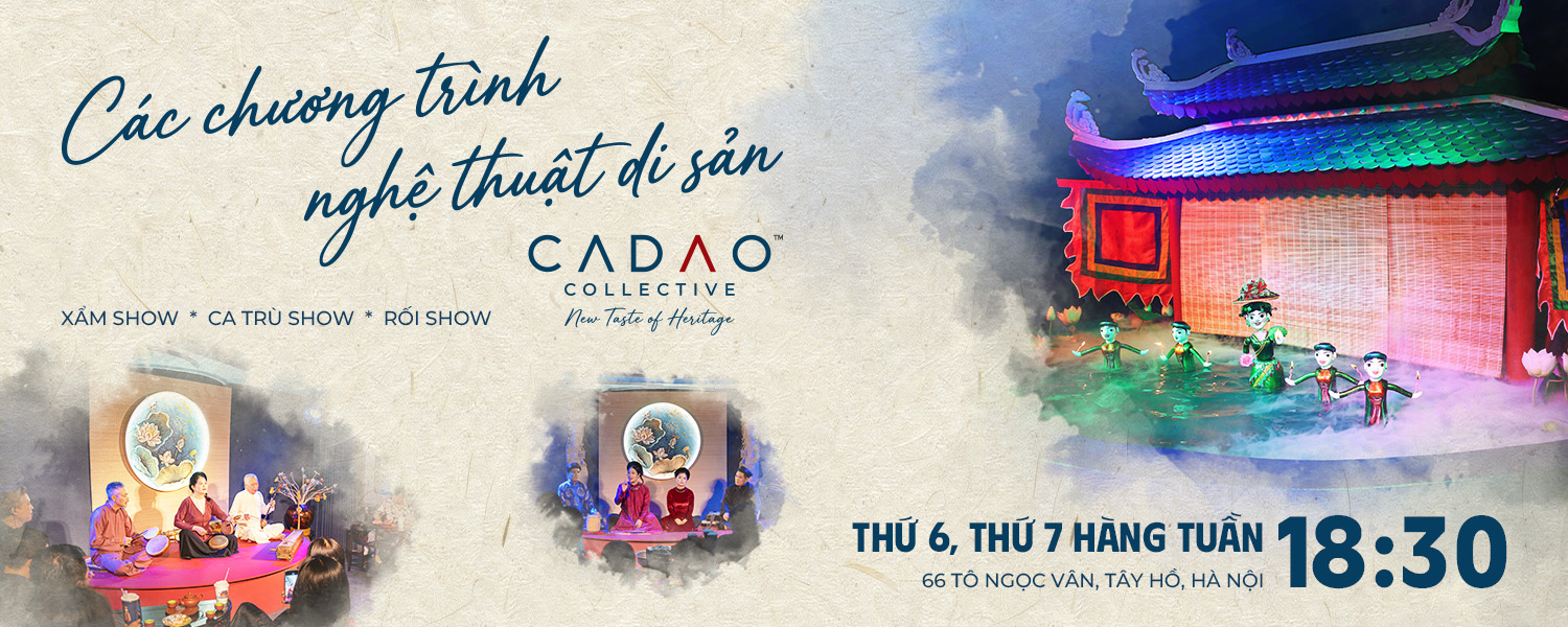 Sân khấu Rối nước cách tân - CADAO Collective - Chương trình nghệ thuật di sản WATER PUPPETRY