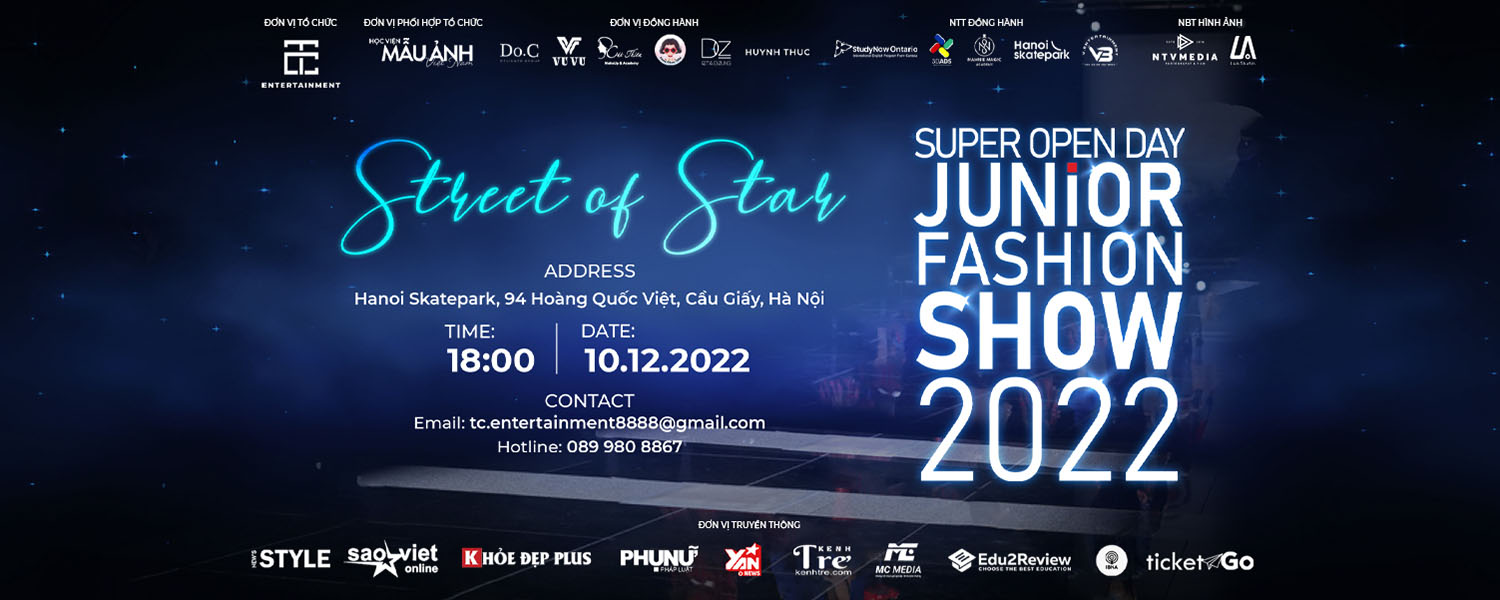 Super Open Day - Junior Fashion Show 2022