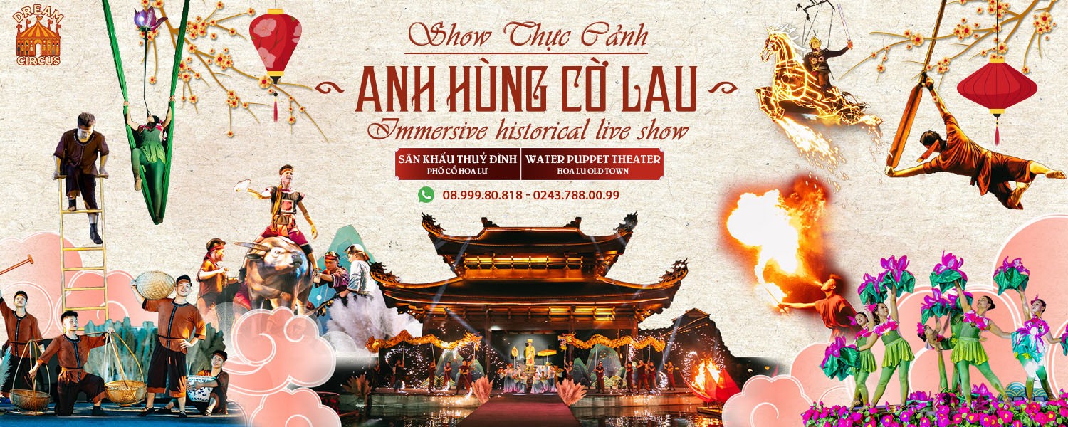 Show thực cảnh ANH HÙNG CỜ LAU - Hoa Lư Ninh Bình | Immersive historical live show