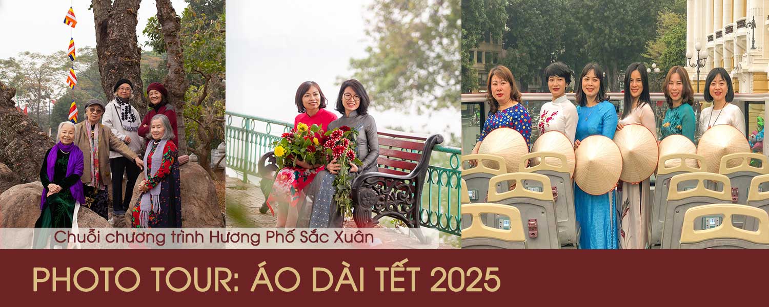 Photo Tour Áo Dài Tết 2025