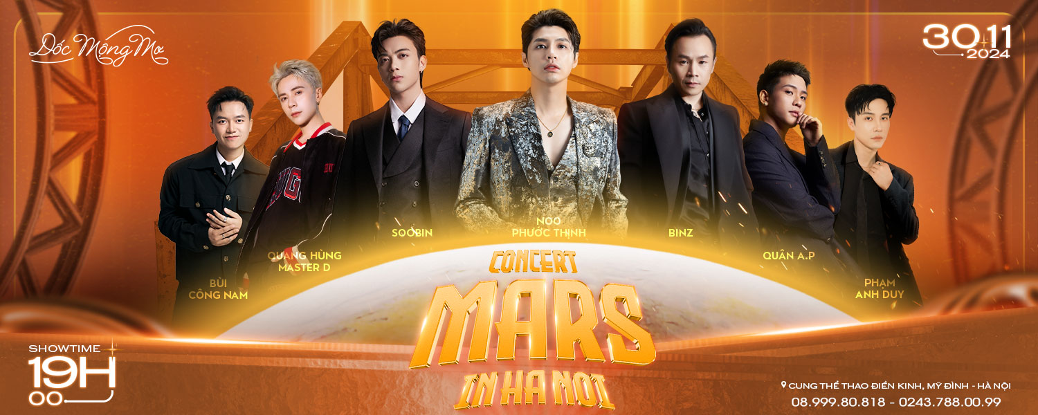 Concert Mars in Hanoi 