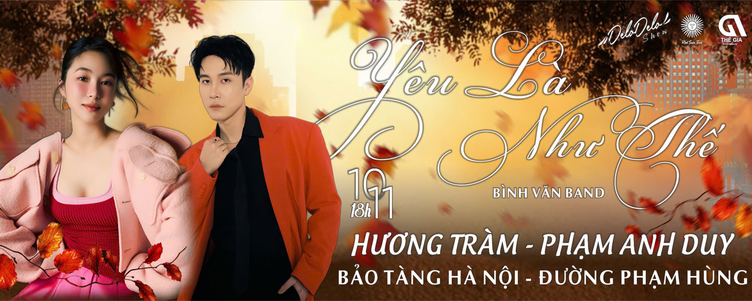 Liveshow YÊU LÀ NHƯ THẾ - HƯƠNG TRÀM - PHẠM ANH DUY 