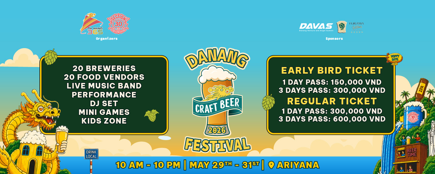 DaNang Craft Beer Festival 2026 - Lễ hội bia thủ công Đà Nẵng 2026