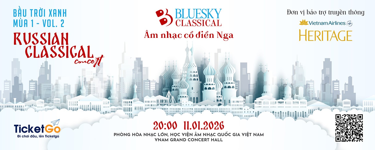 Hòa nhạc giao hưởng BLUESKY Season 1, Vol 2: RUSSIAN CLASSICAL