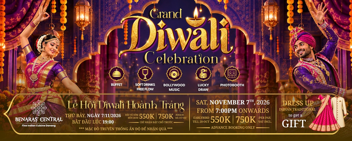 Lễ hội Ánh sáng Diwali 2026 tại Đà Nẵng - India's Festival of Lights in Da Nang