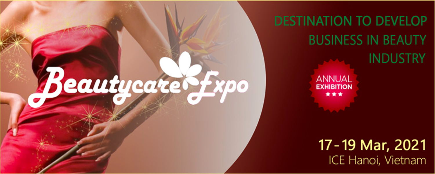 Beautycare Expo 2021 - Triển lãm Quốc tế về Sản phẩm, Công nghệ và Dịch vụ làm đẹp