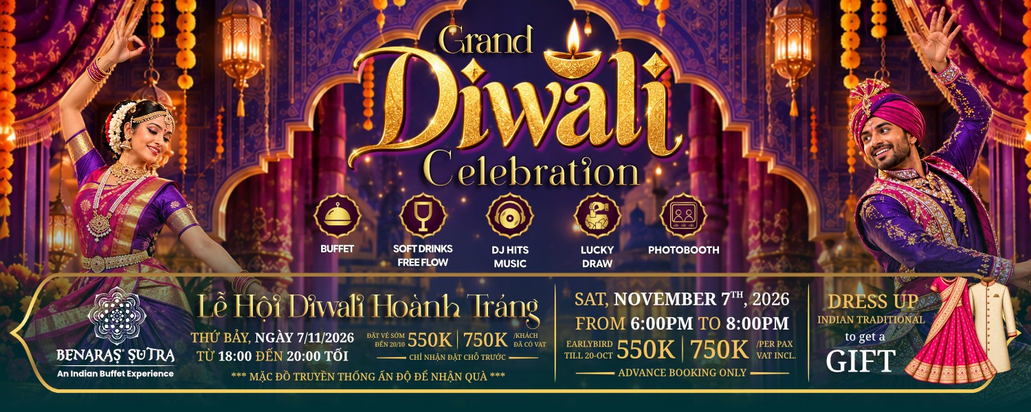 Lễ hội Ánh sáng Diwali 2026 tại Hà Nội - India's Festival of Lights in Hanoi