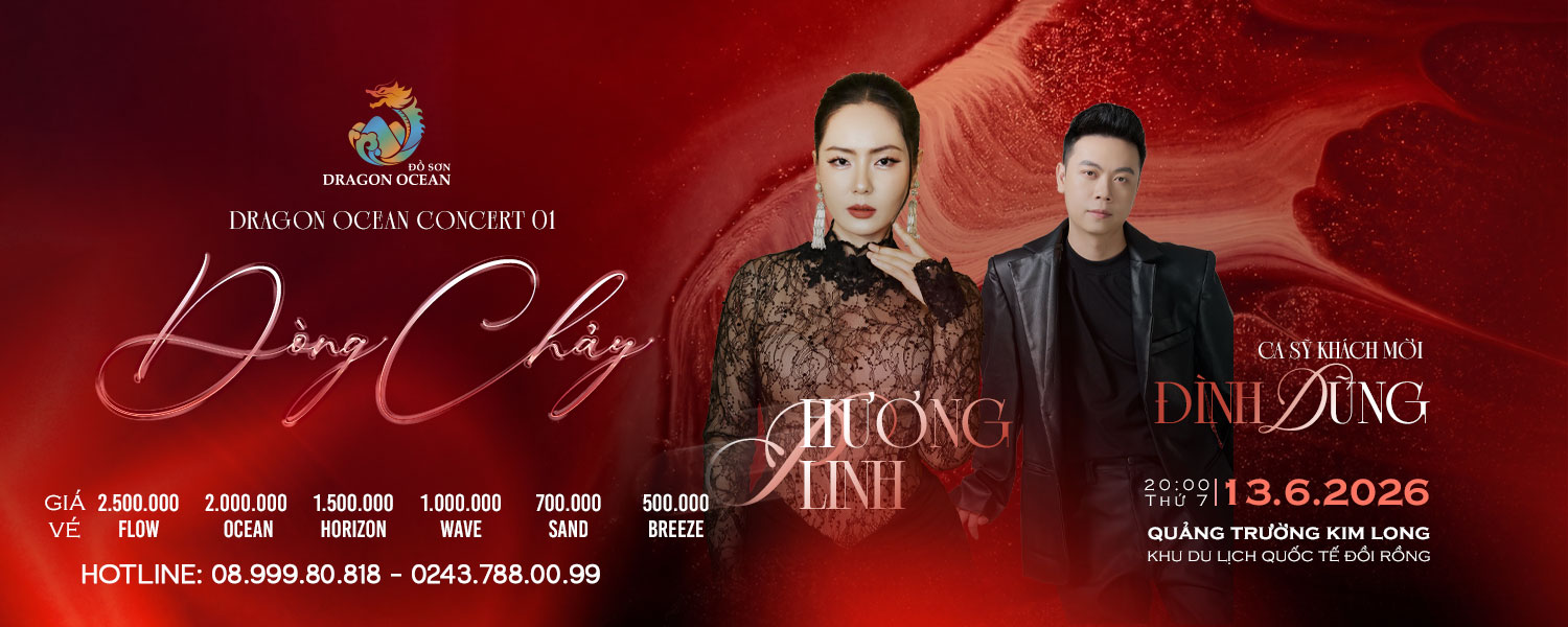 Dragon Ocean Concert 1 tại Hải Phòng: Dòng Chảy  | Phương Linh & Đình Dũng