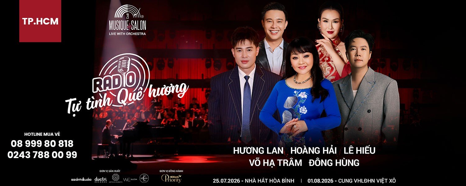 Musique de Salon 21: Tự Tình Quê Hương 25.07.2026 | TP. HỒ CHÍ MINH
