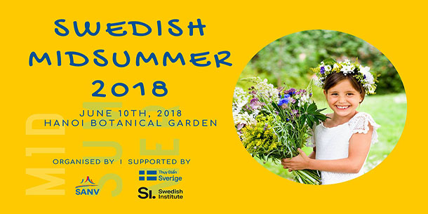 Lễ trung hạ Thụy Điển: Hanoi Swedish Midsummer 2018