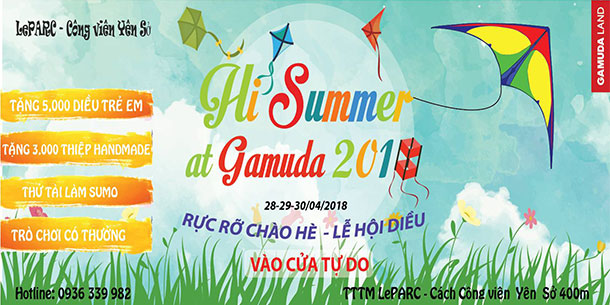 Lễ hội Diều Gamuda 2018 - Vào cửa Free