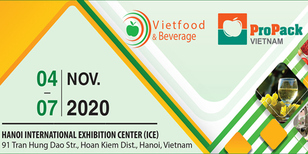 Triển lãm Quốc tế Thực phẩm và Đồ uống 2020 tại Hà Nội
