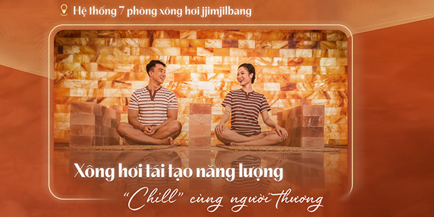 Bán vé xông hơi Jjimjilbang tại Aquafield Nha Trang - Tổ hợp spa & xông hơi chuẩn Hàn Quốc