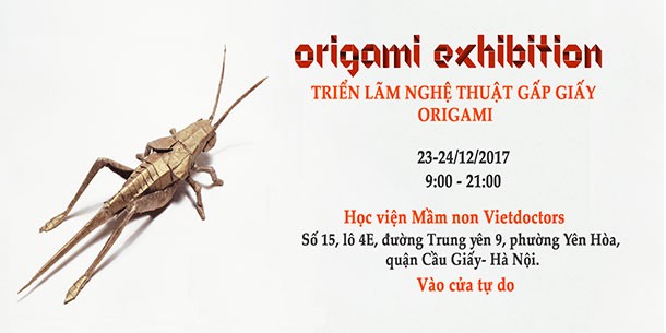 Triển lãm Origami - Tôn vinh tài năng Việt