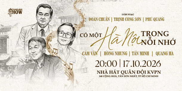 Đêm Nhạc Đoàn Chuẩn -  Trịnh Công Sơn - Phú Quang: Có Một Hà Nội Trong Nỗi Nhớ | TP.HỒ CHÍ MINH