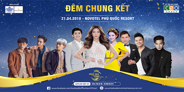 Đêm chung kết hoa hậu biển Việt Nam toàn cầu 2018