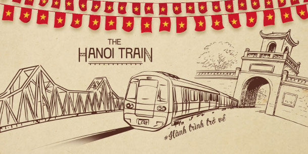 Vé tàu hỏa du lịch "Hà Nội 5 Cửa Ô" - The Hanoi Train 