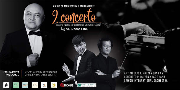 Hòa nhạc giao hưởng 2 CONCERTO - A Night of Tchaikovsky & Rachmaninoff by Vũ Ngọc Linh