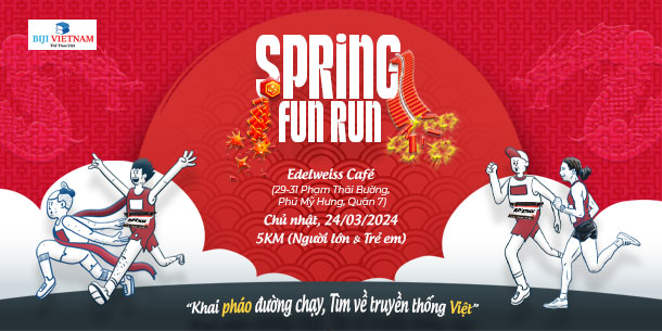 Vé giải chạy BIJI Spring Fun Run 2024  
