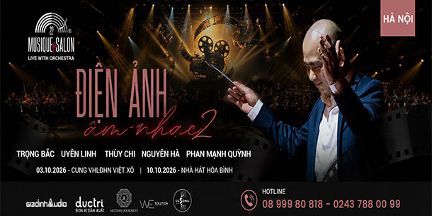 Hà Nội | Musique de salon 22: Âm Nhạc và Điện Ảnh - 03.10.2026