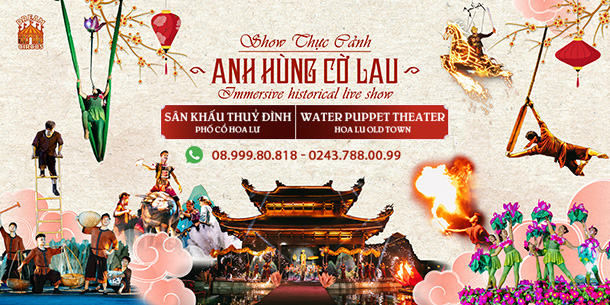 Show thực cảnh ANH HÙNG CỜ LAU - Hoa Lư Ninh Bình | Immersive historical live show