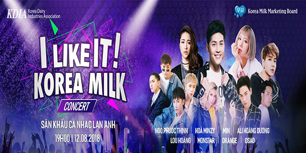 Đại nhạc hội I Like It. Korea Milk