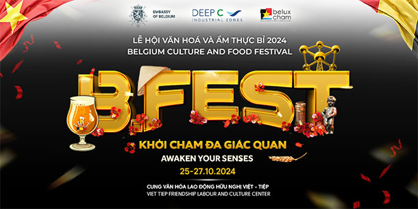  Lễ hội Văn hóa & Ẩm thực Bỉ - B.Fest 2024