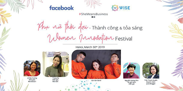 Women Innovation Festival - Phụ nữ thời đại-Thành công&Tỏa sáng