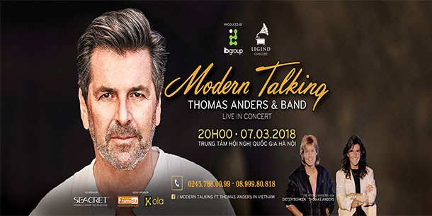 Modern Talking ft Thomas Anders & Band in Viet Nam 2018