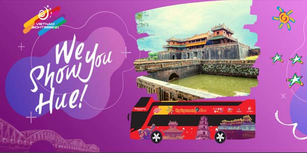 Double-Decker Bus Ticket - City Sightseeing Hue