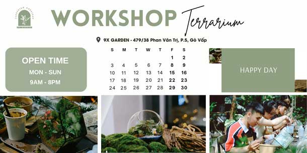 Terrarium Workshop - Gieo Xuân