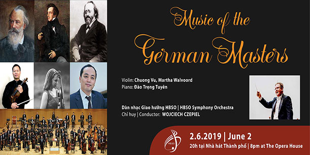 Chương trình hòa nhạc "Âm nhạc của những thiên tài âm nhạc Đức"  