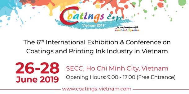 Triển lãm Coatings Vietnam 2019
