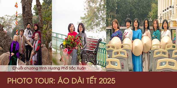 Photo Tour Áo Dài Tết 2025