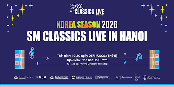 KOREA SEASON 2026 – SM CLASSICS LIVE IN HANOI
