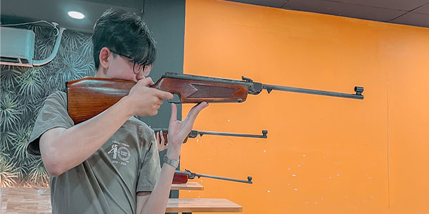 Tickets to experience shooting sports at Saigon Sniper